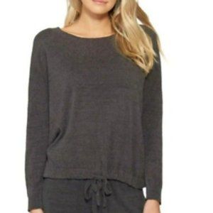 Barefoot Dreams | CozyChic Ultra Lite Lounge Pullover in Gray